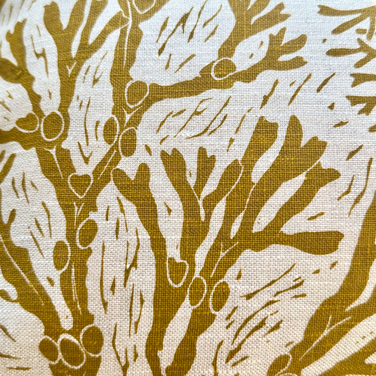 Seashore Cushion - Rectangle in Mustard