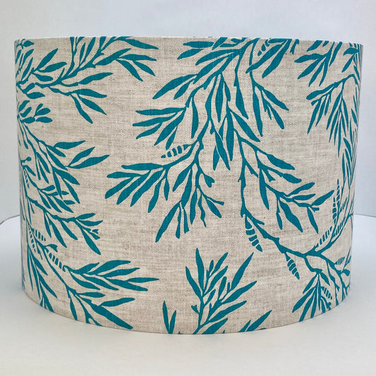 Sea Oak Lampshade in Teal