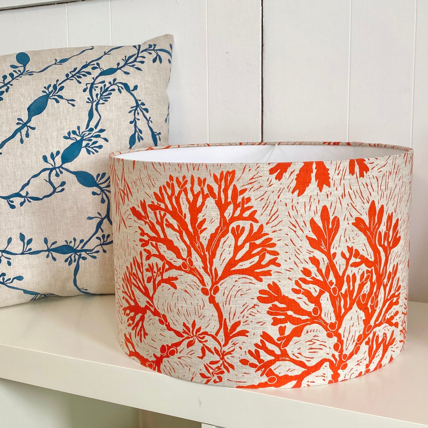 Seashore Lampshade in Orange