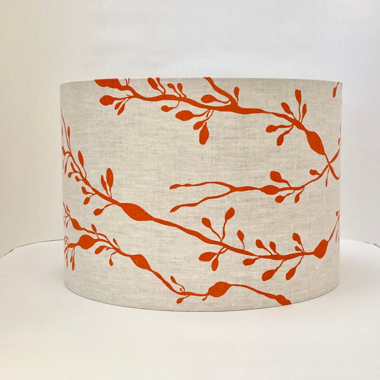 Knotted Wrack Lampshade in Orange