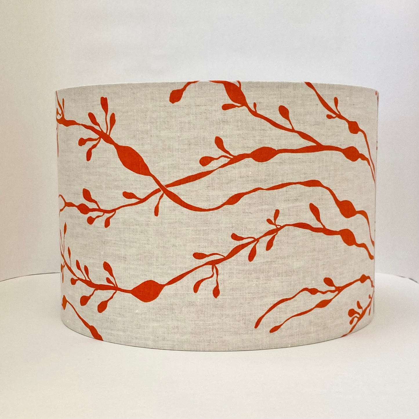 Knotted Wrack Lampshade in Orange