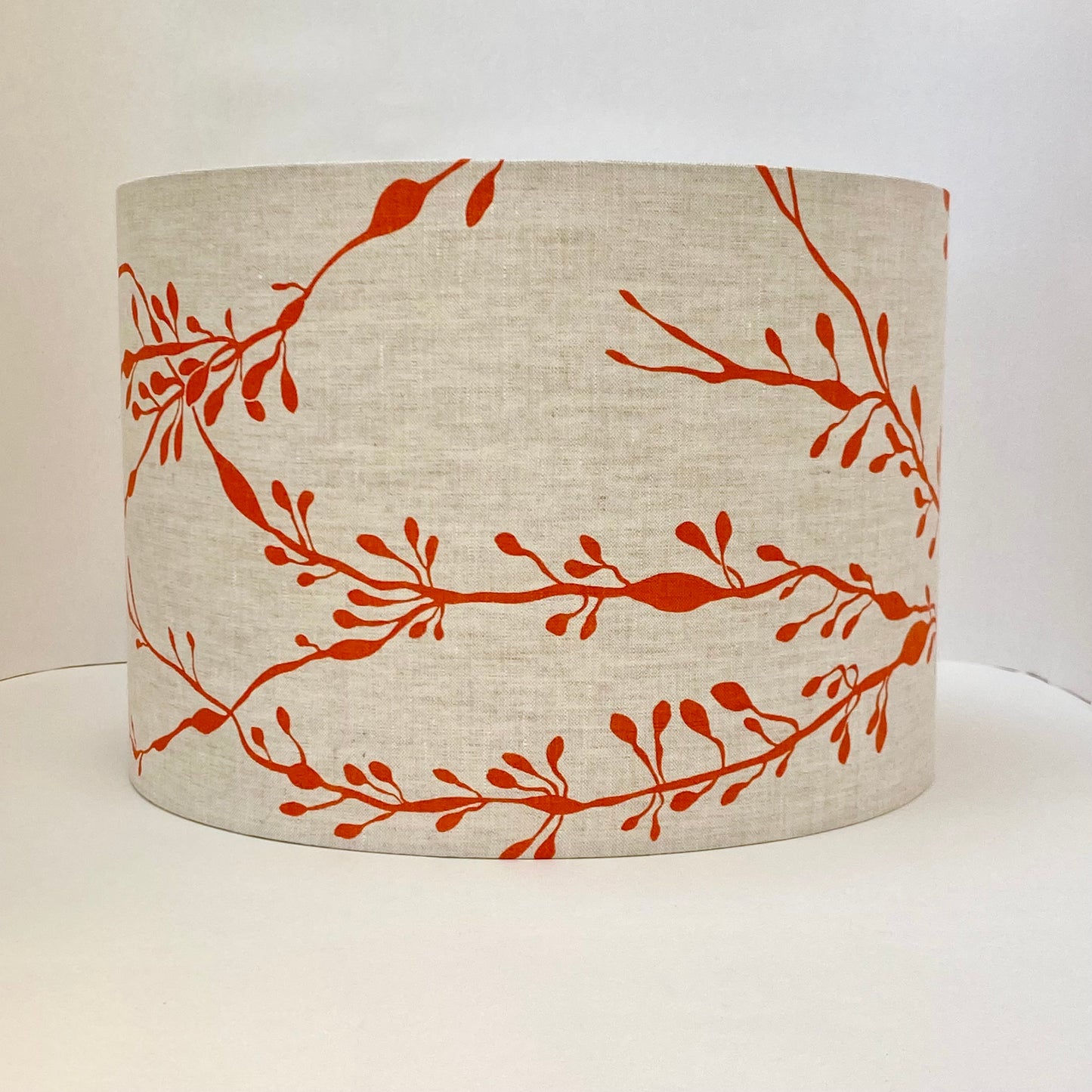 Knotted Wrack Lampshade in Orange
