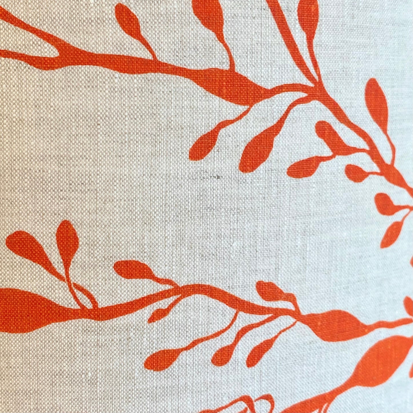 Knotted Wrack Lampshade in Orange