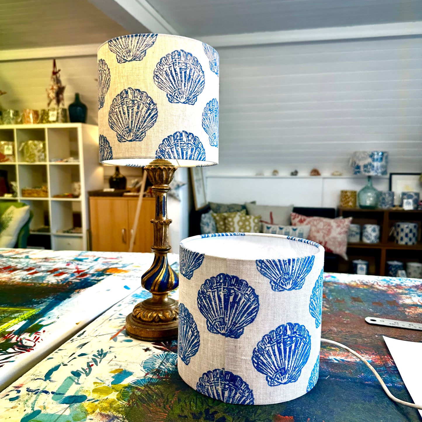 Seaview Scallop Lampshade
